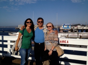 Monterey with my parents!