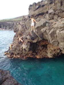 End of the World--25 foot Cliff Jump